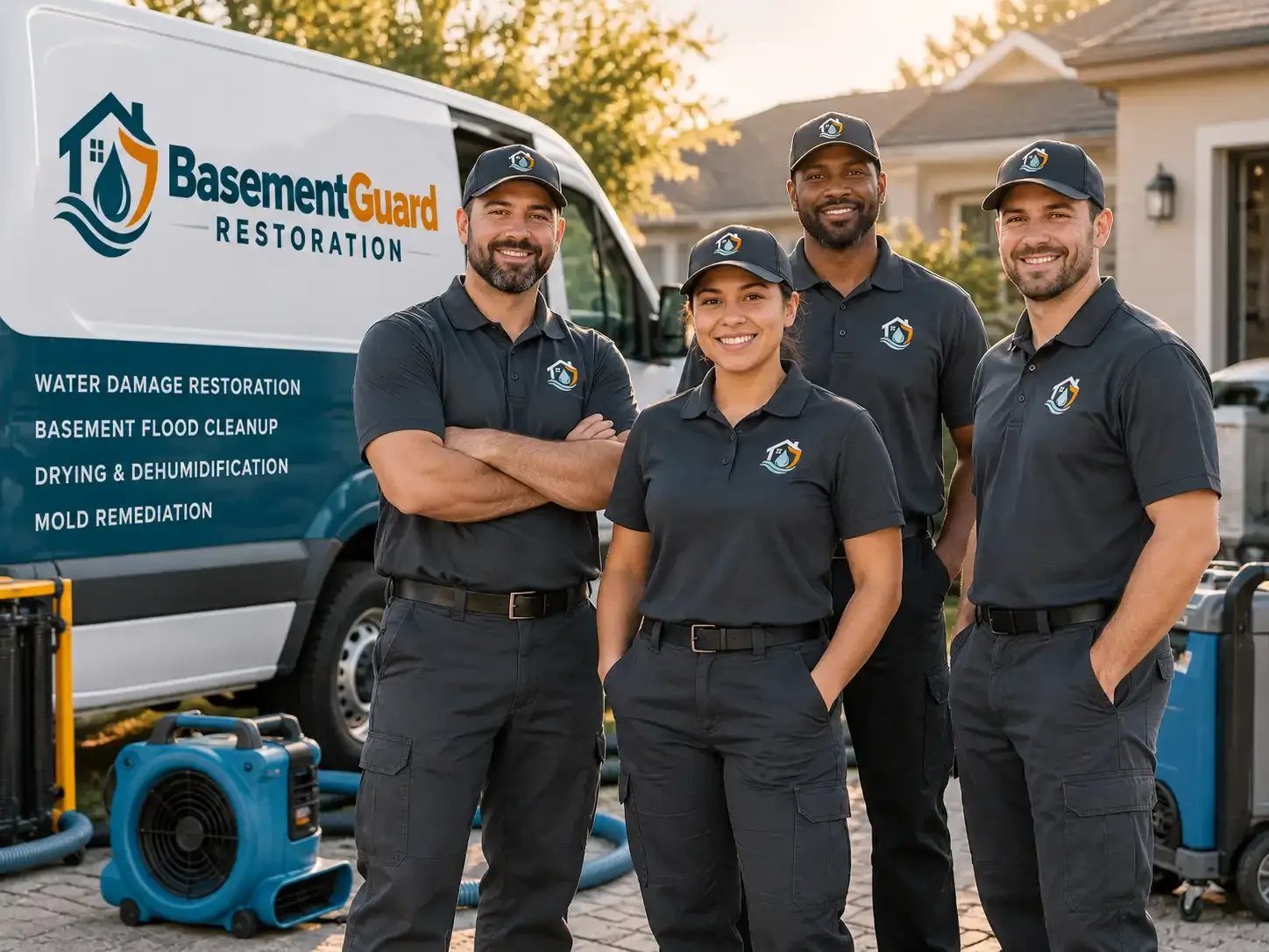 Basement Water Damage Restoration company in Columbus, ND